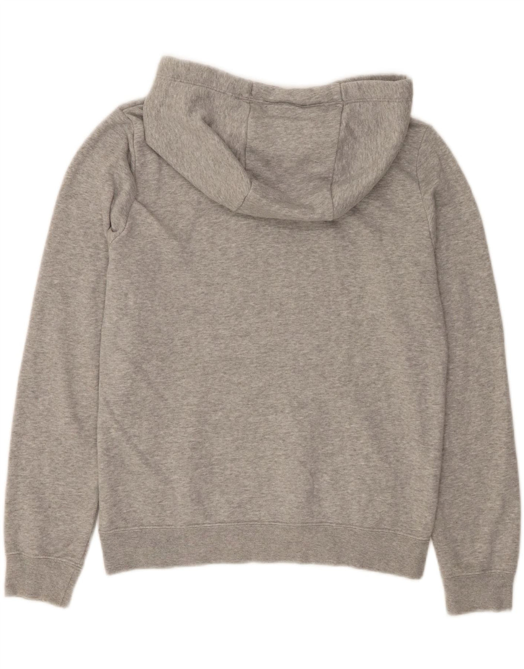 NIKE Damen-Pullover mit übergroßem grafischem Kapuzenpullover, Gr. 6, XS, grau gefleckte Baumwolle