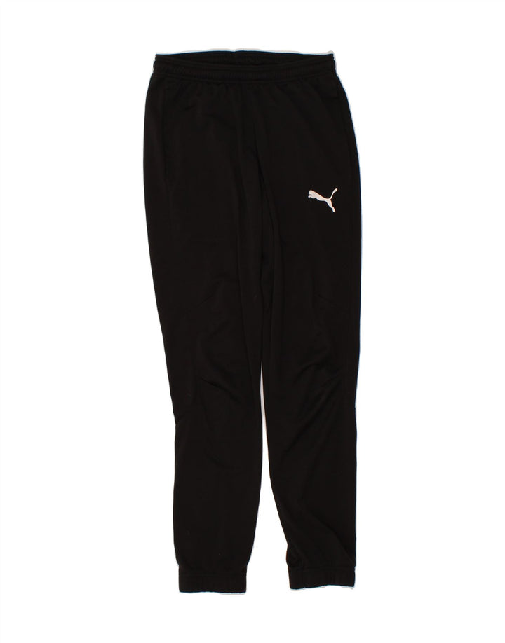PUMA Mens Tracksuit Trousers Joggers Small  Black Vintage Puma and Second-Hand Puma from Messina Hembry 