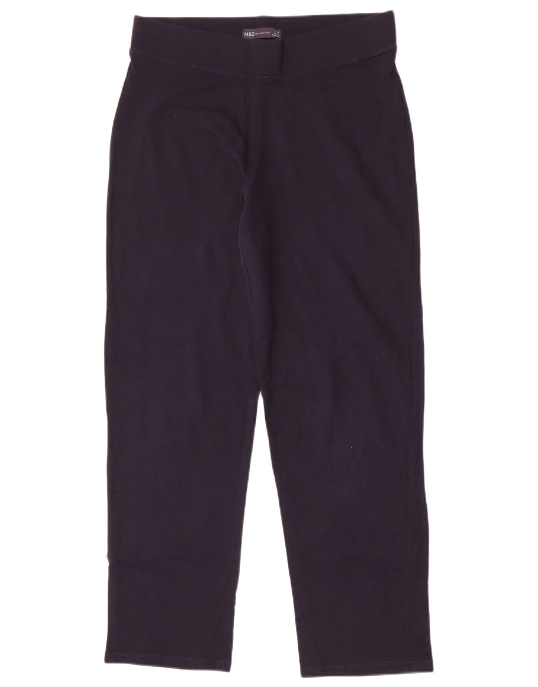Marks & Spencer Damen-Trainingshose, Baumwolle, Größe M, Marineblau, UK 12