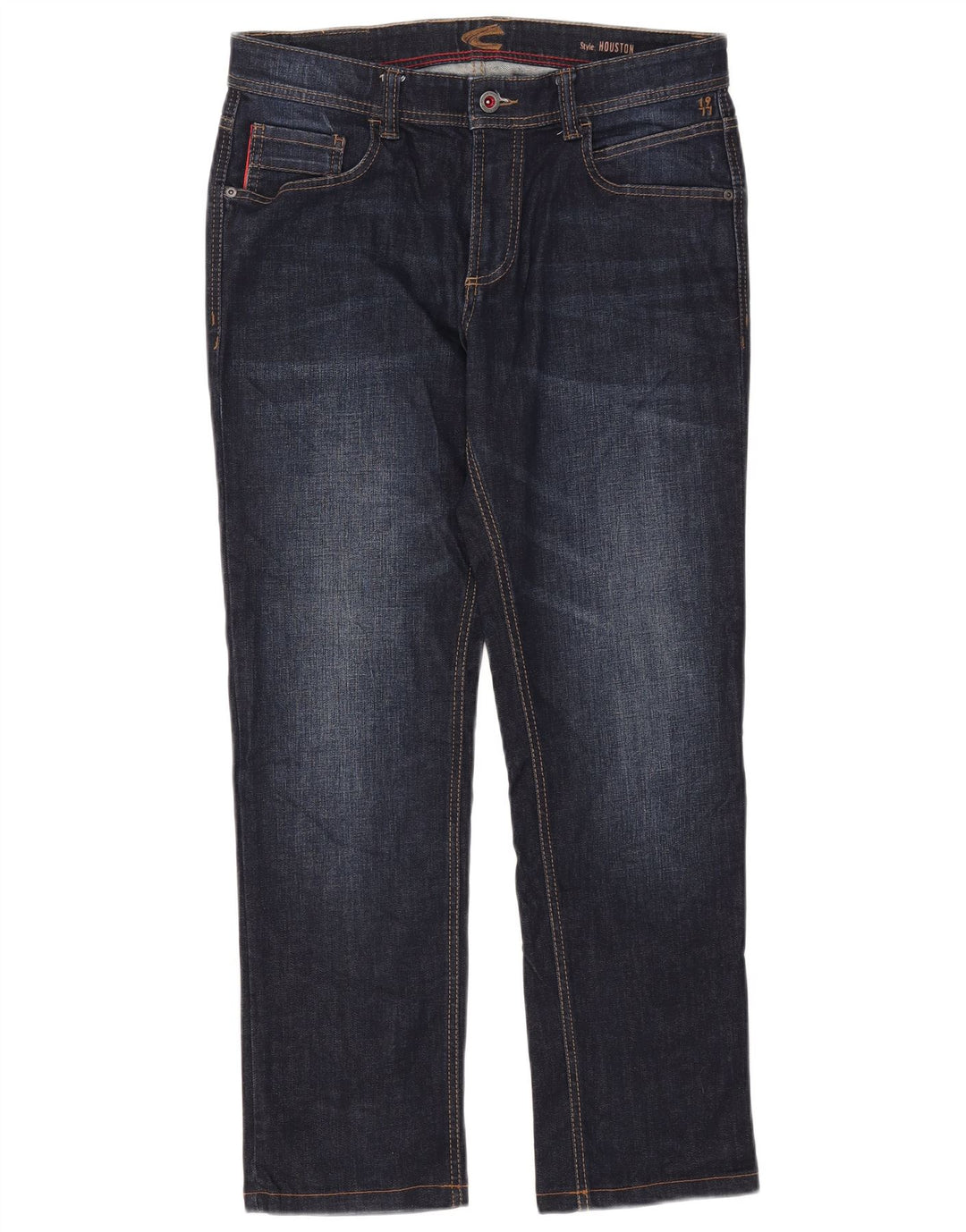 Camel Active Damen Houston Straight Jeans W32 L28 Marineblau