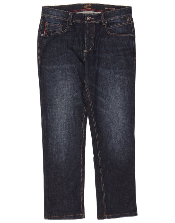 Camel Active Damen Houston Straight Jeans W32 L28 Marineblau