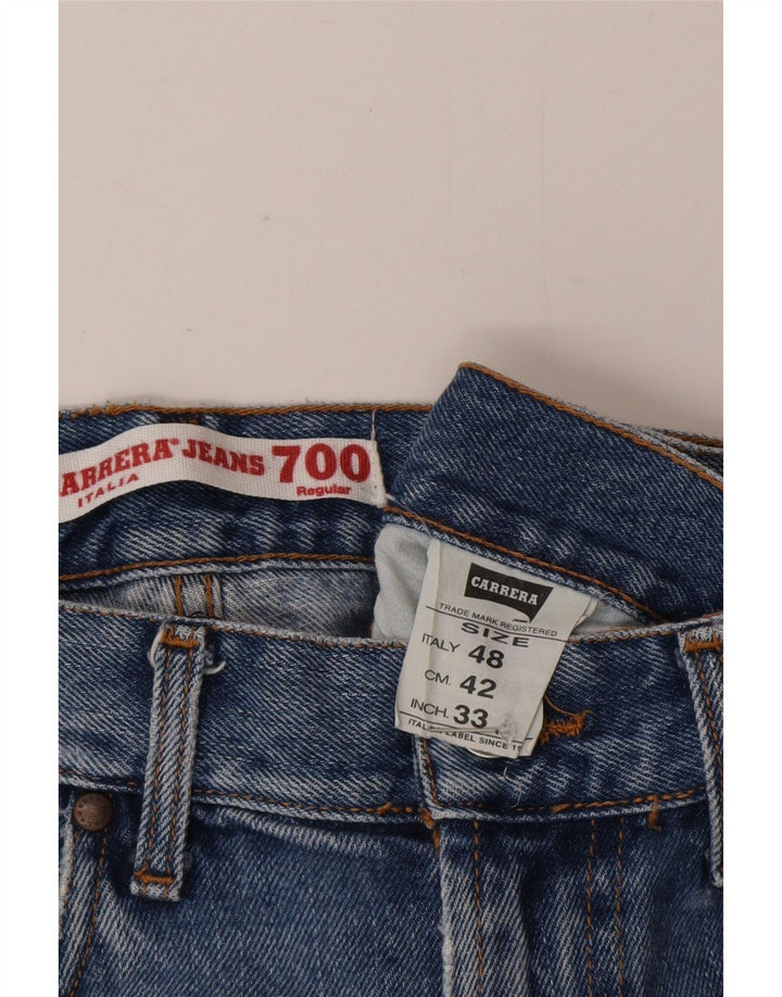 Carrera Herren 700 Regular Fit Straight Jeans IT 48 Medium W33 L32 Blau