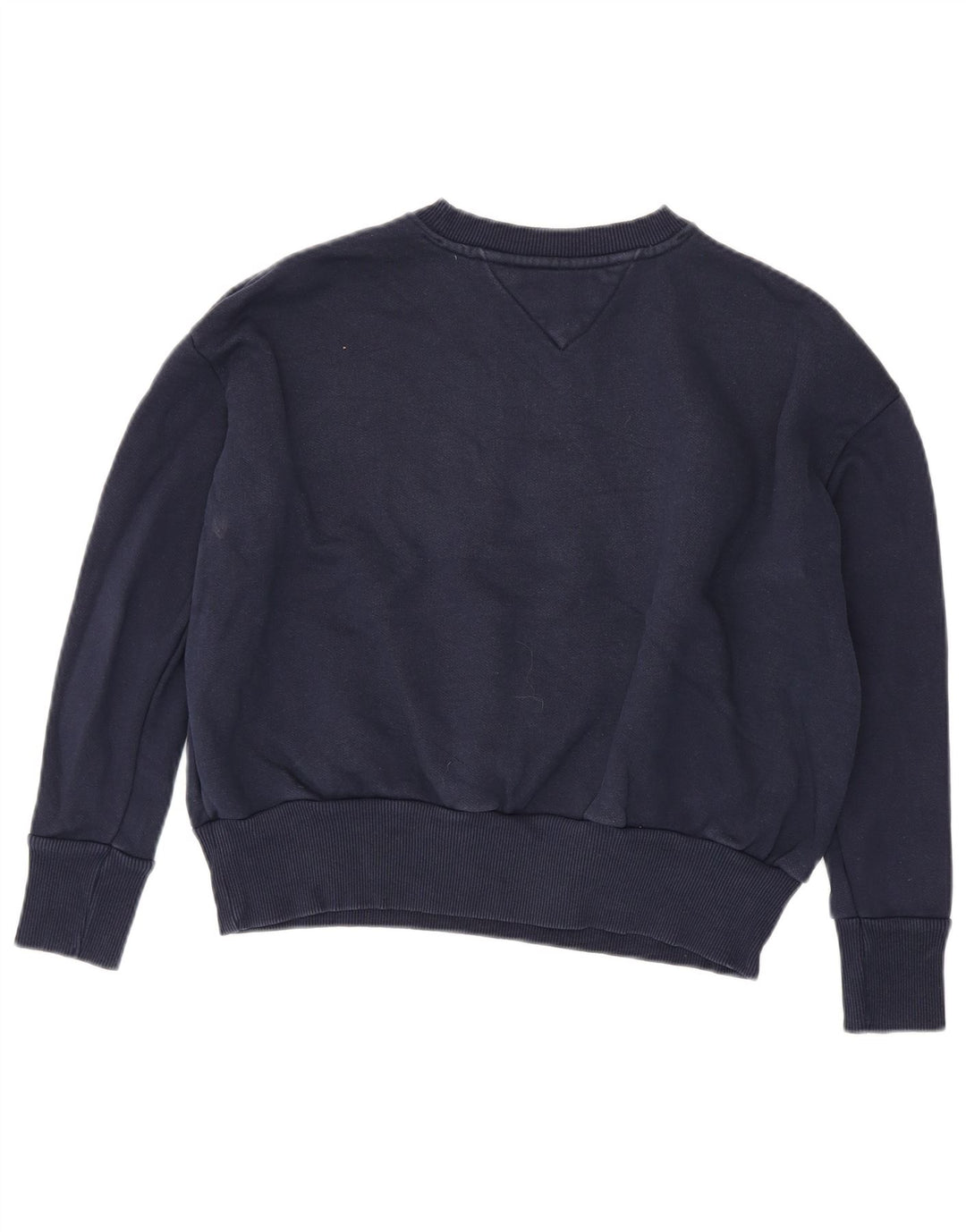 Tommy Hilfiger Damen-Sweatshirt in Übergröße, Gr. 10, Größe S, Marineblau