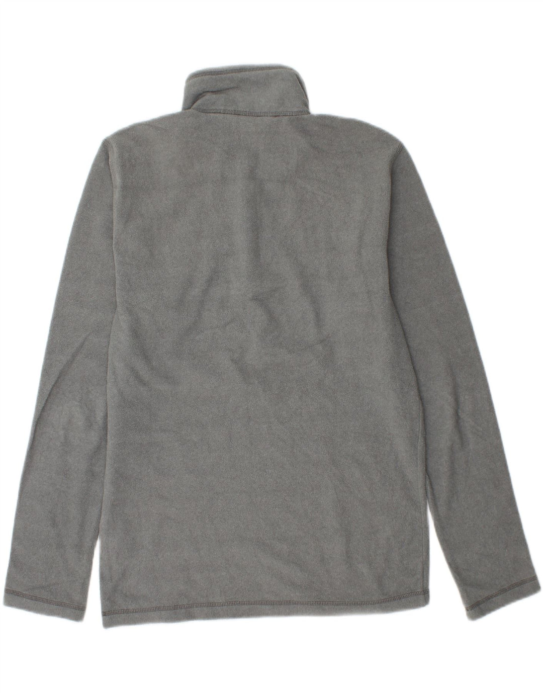 THE NORTH FACE Herren-Fleecepullover mit Reißverschluss am Hals, Größe S, Grau, Polyester