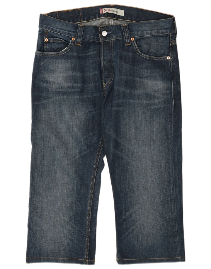 Levi's Herren 512 Capri Jeans W33 L22 Blaue Baumwolle