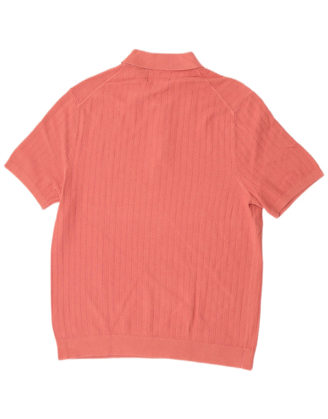 Marks & Spencer Herren-Poloshirt, groß, rosa, Baumwolle