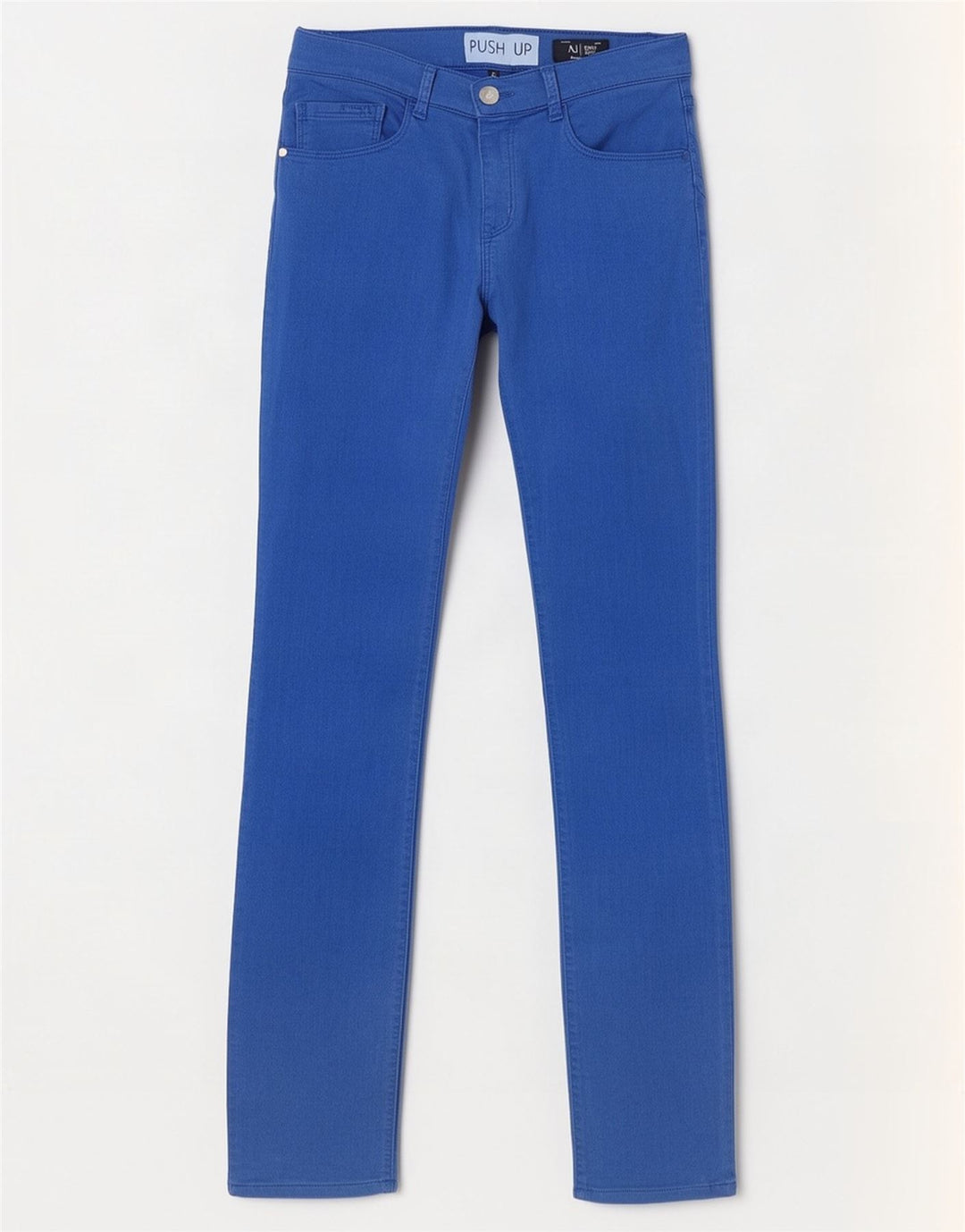 Armani Jeans Damen Push Up Slim Jeans W24 L28 Blau Modal