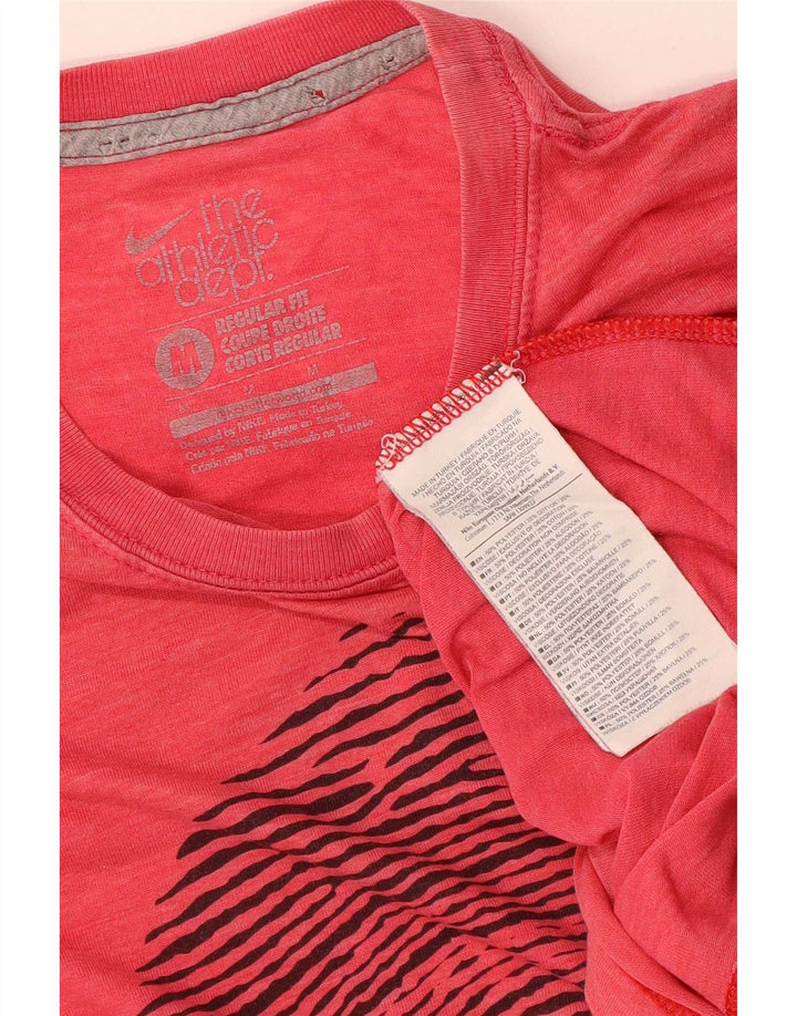Nike Herren-T-Shirt mit regulärer Passform, mittelrot, Polyester
