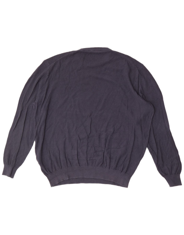 Harmont & Blaine Herren-Pullover mit Rundhalsausschnitt, 3XL, Marineblau