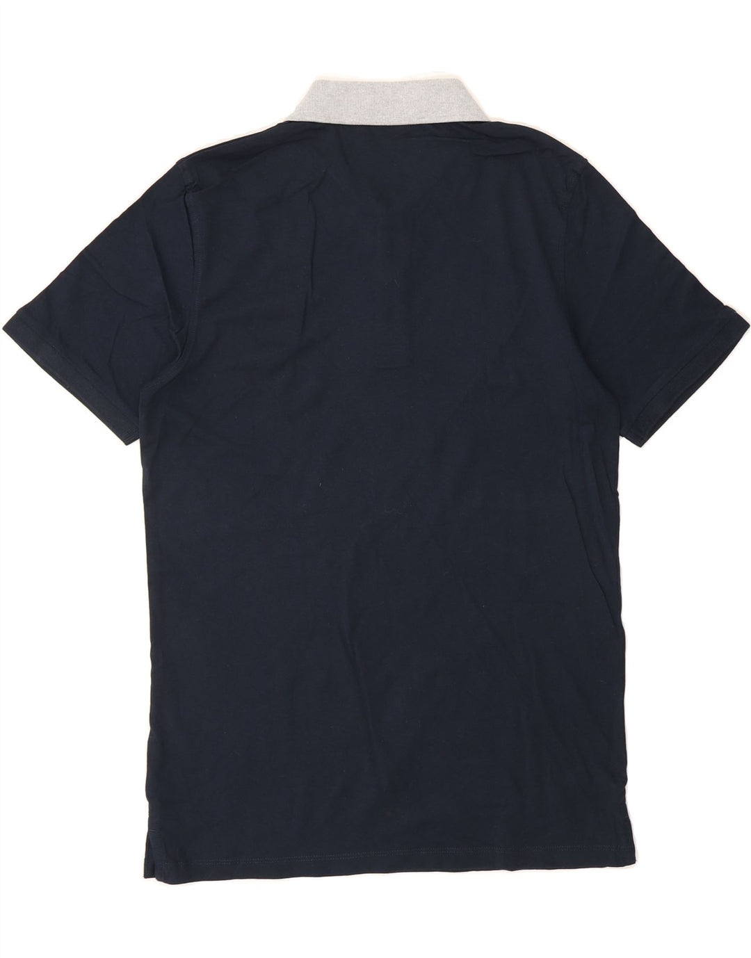 JACK & JONES Mens Core Polo Shirt Medium Navy Blue Cotton Vintage Jack & Jones and Second-Hand Jack & Jones from Messina Hembry 