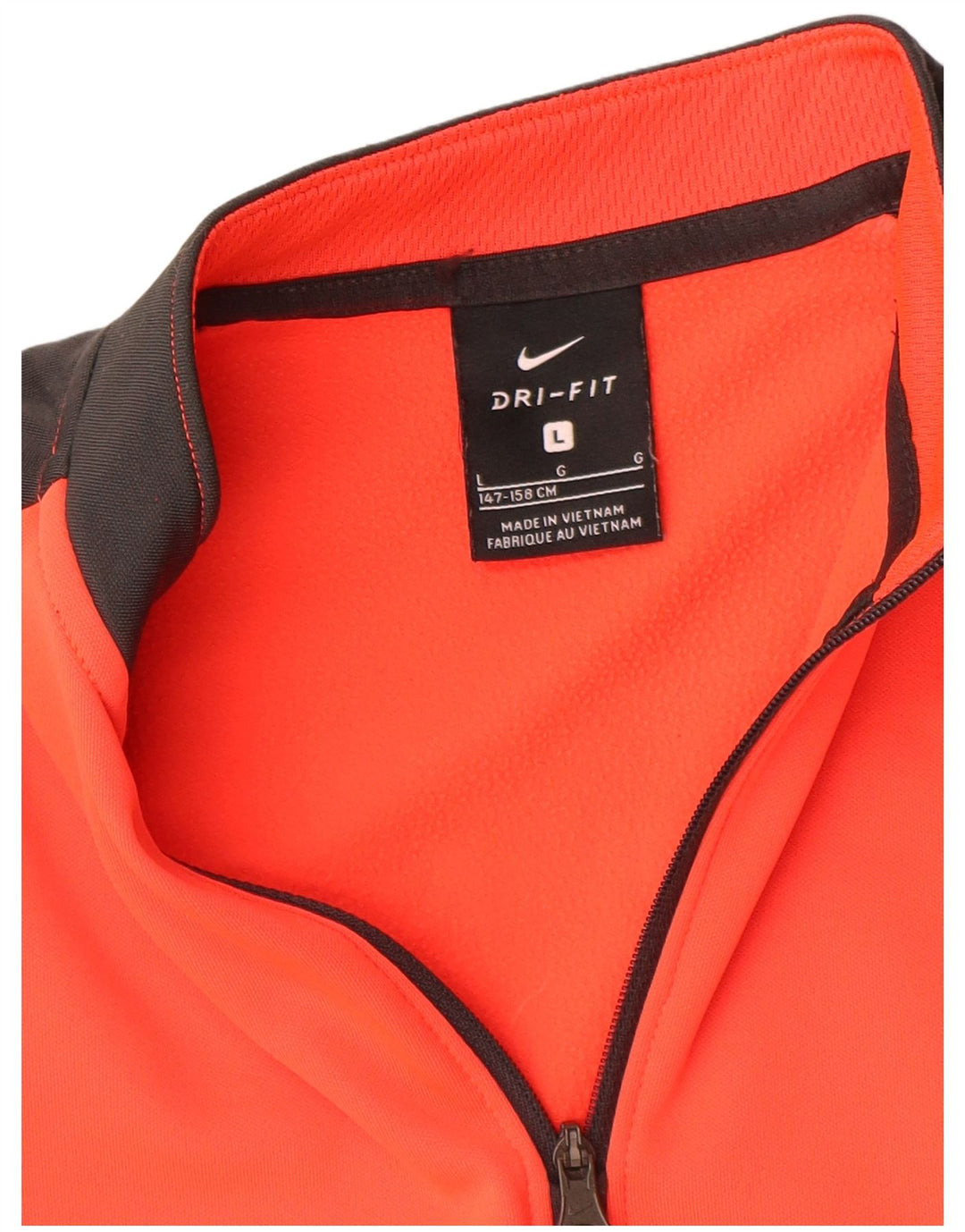 Nike Dri Fit Graphic Pullover-Trainingsanzug für Jungen, 12–13 Jahre, Größe L, Orange
