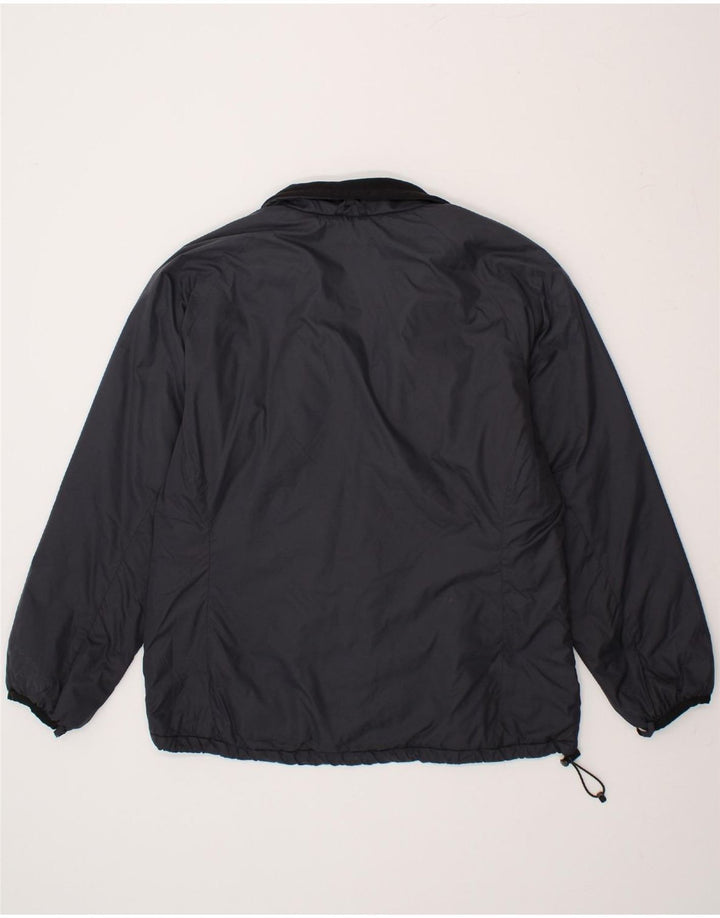 JACK WOLFSKIN Womens Rain Jacket UK 14/16 Large Grey Polyamide Vintage Jack Wolfskin and Second-Hand Jack Wolfskin from Messina Hembry 