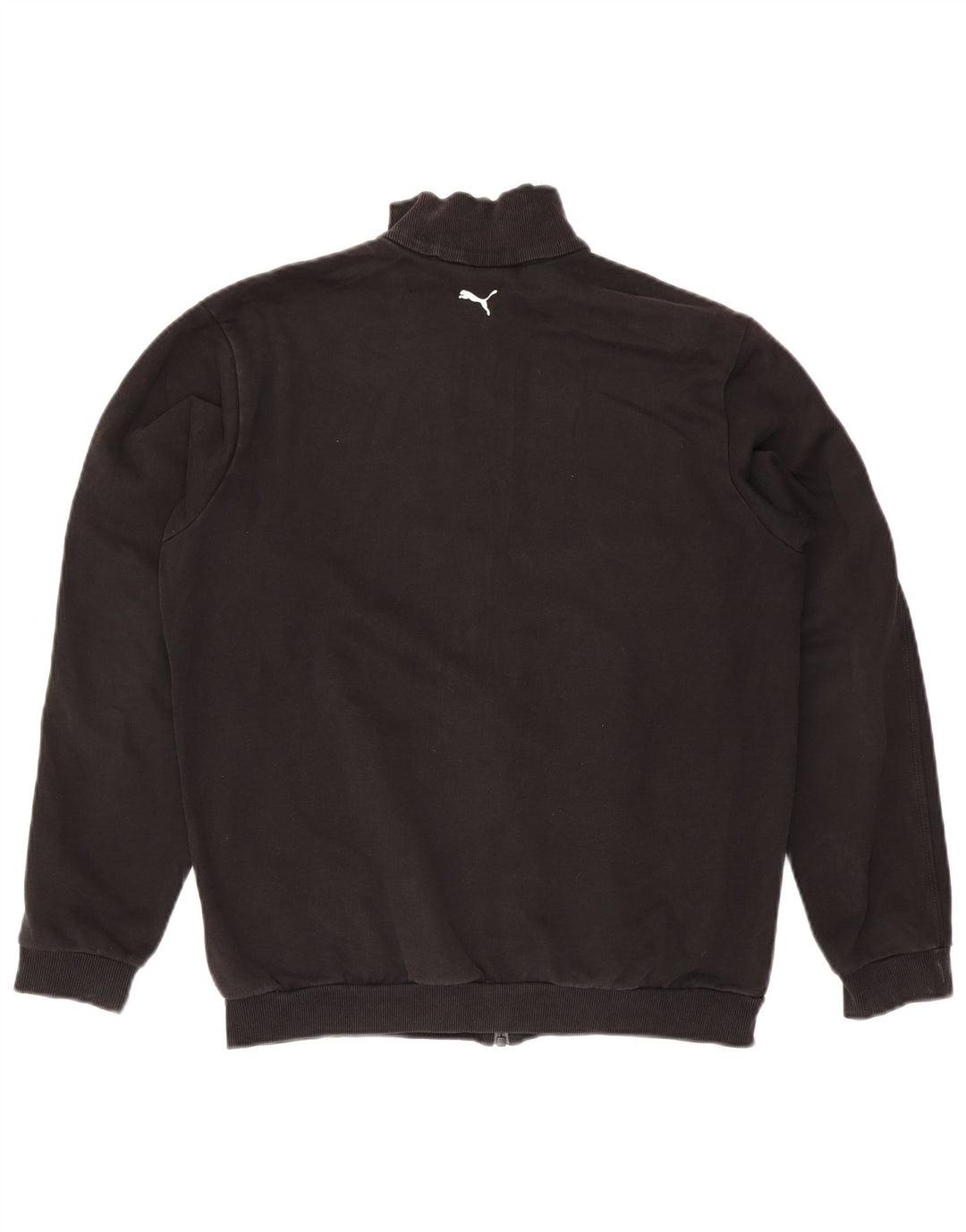 Puma Jungen Grafik-Trainingsanzug-Top-Jacke, 15–16 Jahre, Schwarz