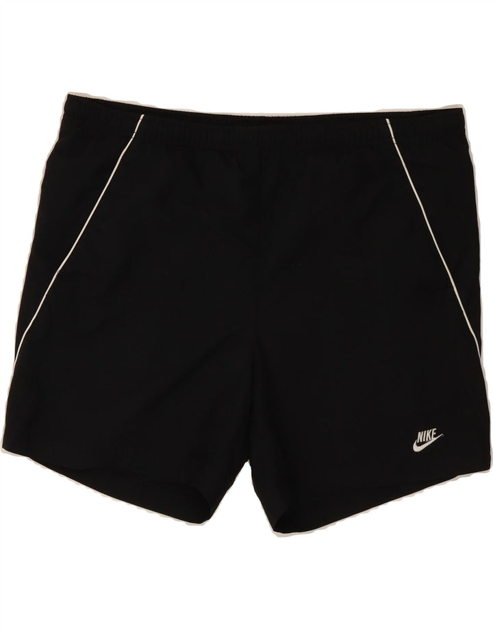 NIKE Mens Sport Shorts Medium Black Polyester Vintage Nike and Second-Hand Nike from Messina Hembry 