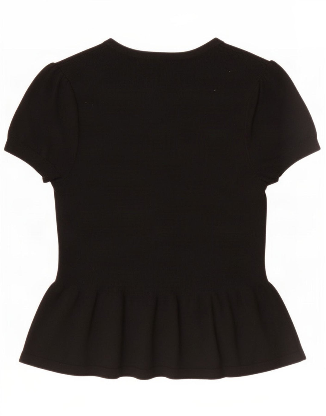 Marks & Spencer Damen-Cardigan-Oberteil mit kurzen Ärmeln, Gr. 8, Schwarz