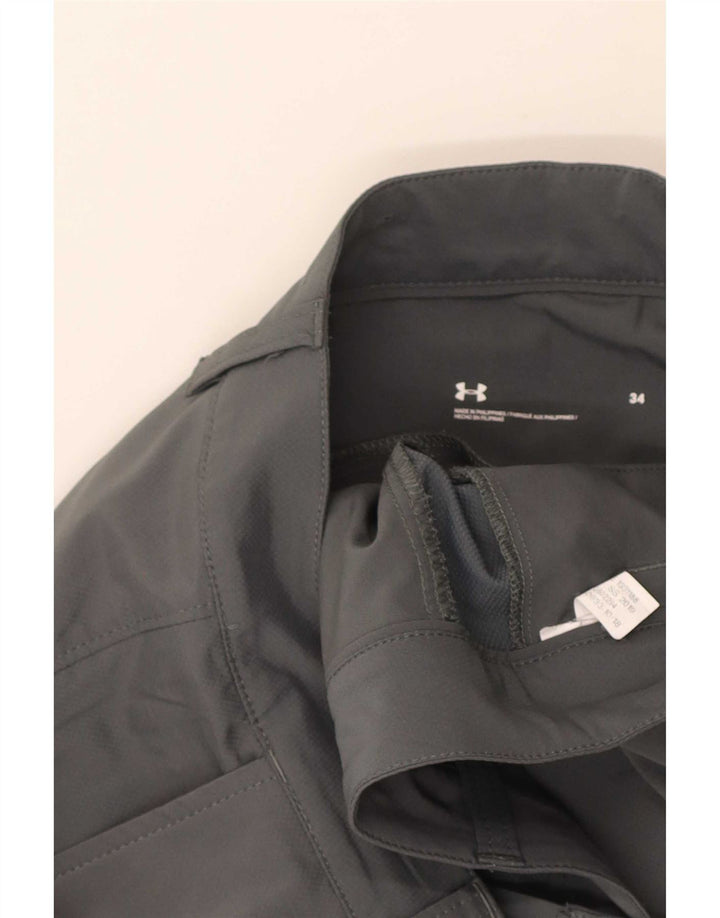 Under Armour Herren Chinoshorts W34 Large Grau