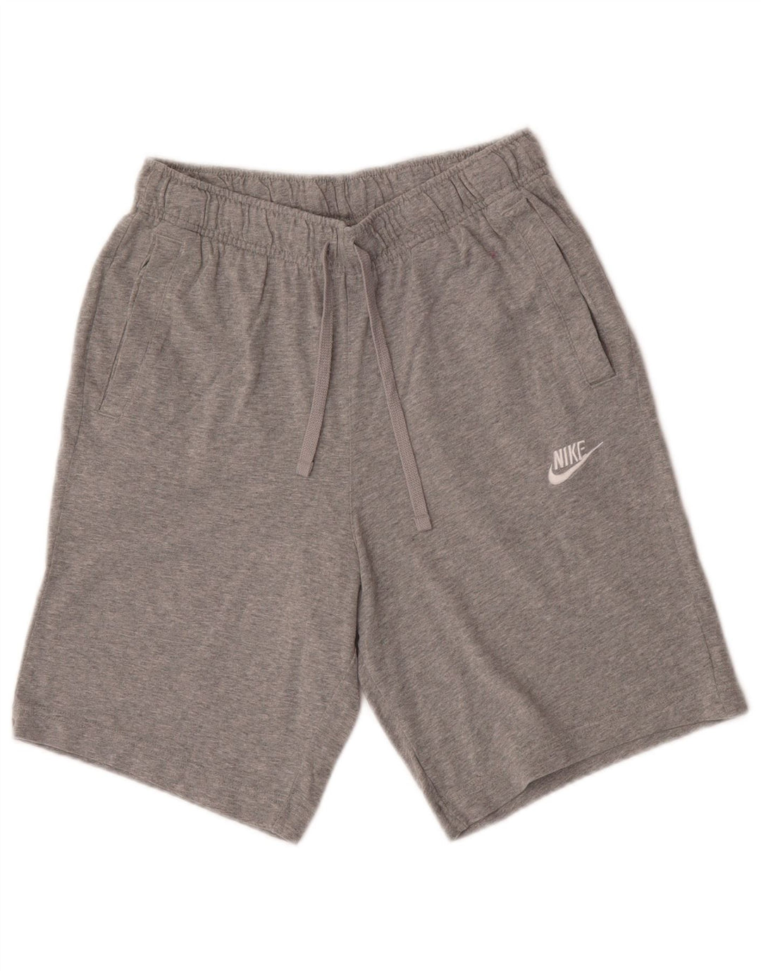 Nike Herren-Sportshorts, Größe S, graue Baumwolle