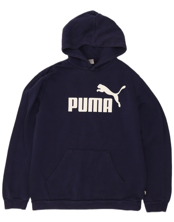 Puma Jungen Graphic Hoodie Pullover 15-16 Jahre Marineblau