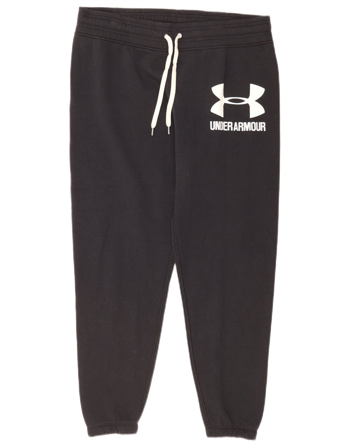 Under Armour Herren-Trainingsanzughose mit Grafik, Größe L, Marineblau