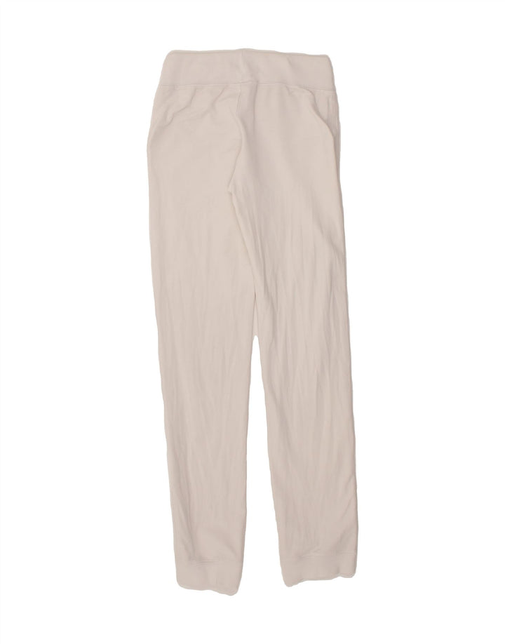 CHAMPION Womens Tracksuit Trousers Joggers UK 10 Small  White Vintage Champion and Second-Hand Champion from Messina Hembry 