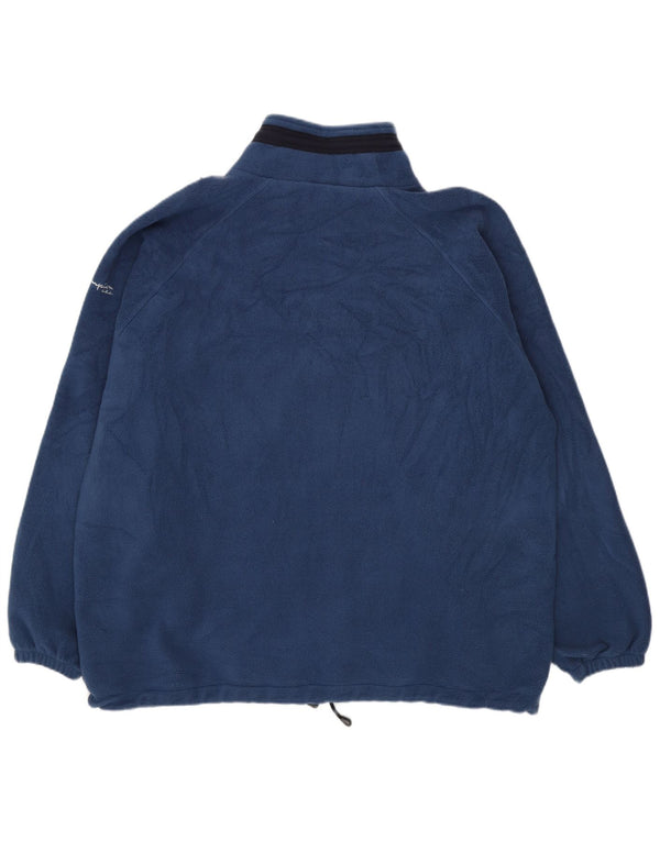 Champion Herren Fleecejacke UK 44 2XL Blau Polyester
