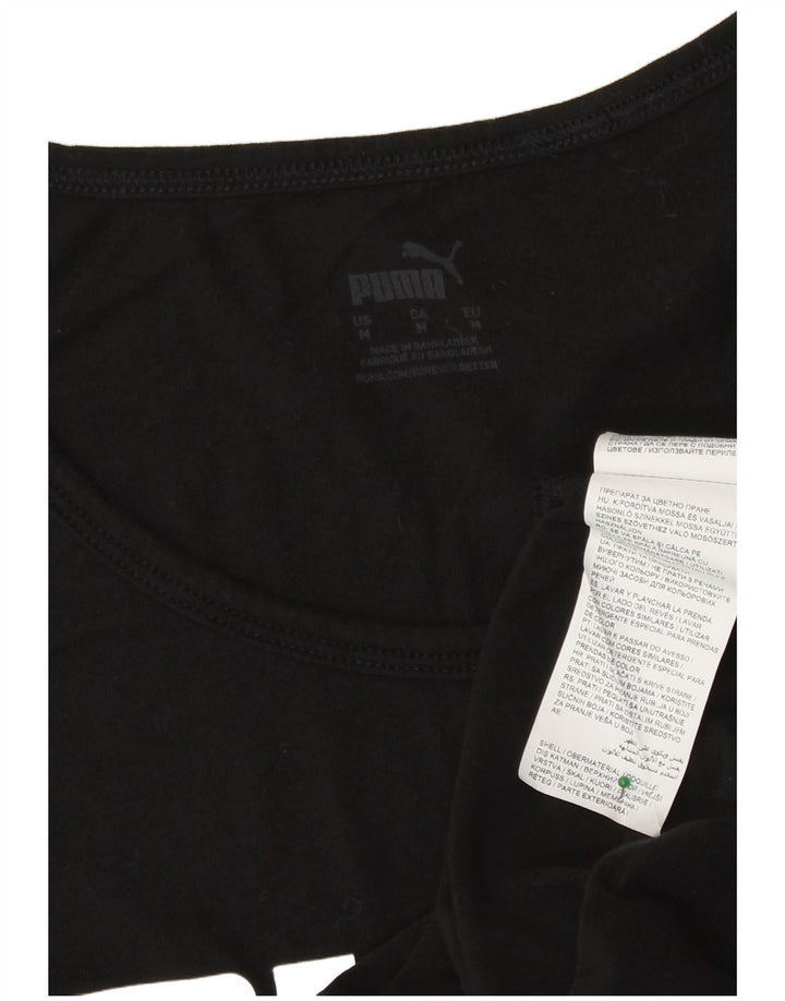 Adidas Damen Graphic Vest Top UK 14 Mittelschwarze Baumwolle