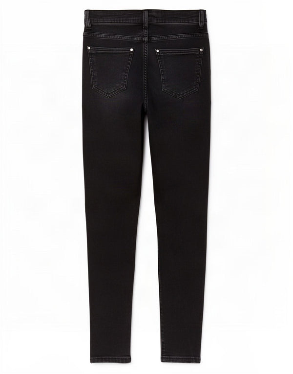 Zara Damen Skinny Jeans EU 34 2XS W24 L26 Grau