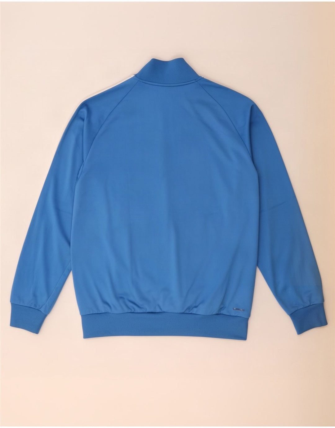 Adidas Herren Clima 365 Trainingsanzug Top Jacke Mittelblaues Polyester