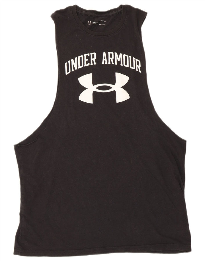 Under Armour Herren Heat Gear Graphic Weste Top Medium Schwarz