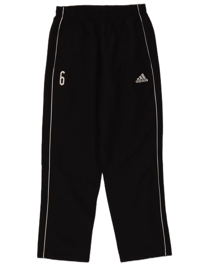 ADIDAS Herren-Trainingshose mit Grafik, mittelschwarz, Polyester