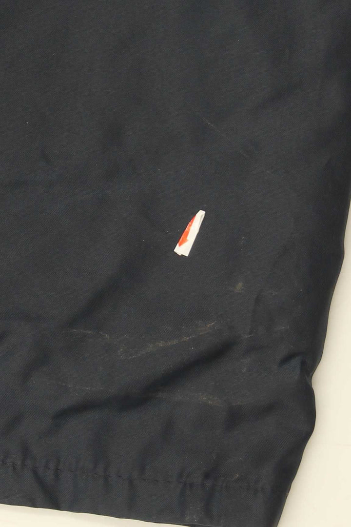 VINTAGE Mens Windbreaker Jacket UK 36 Small Navy Blue Nylon