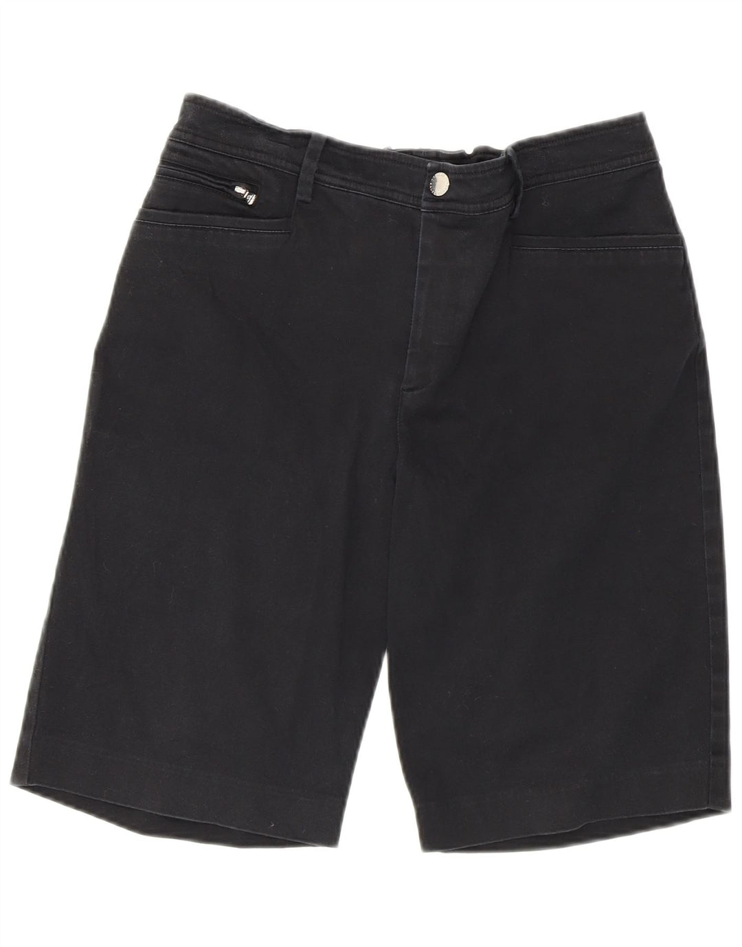 Ralph Lauren Damen Bermudashorts US 8 Medium W30 Schwarze Baumwolle
