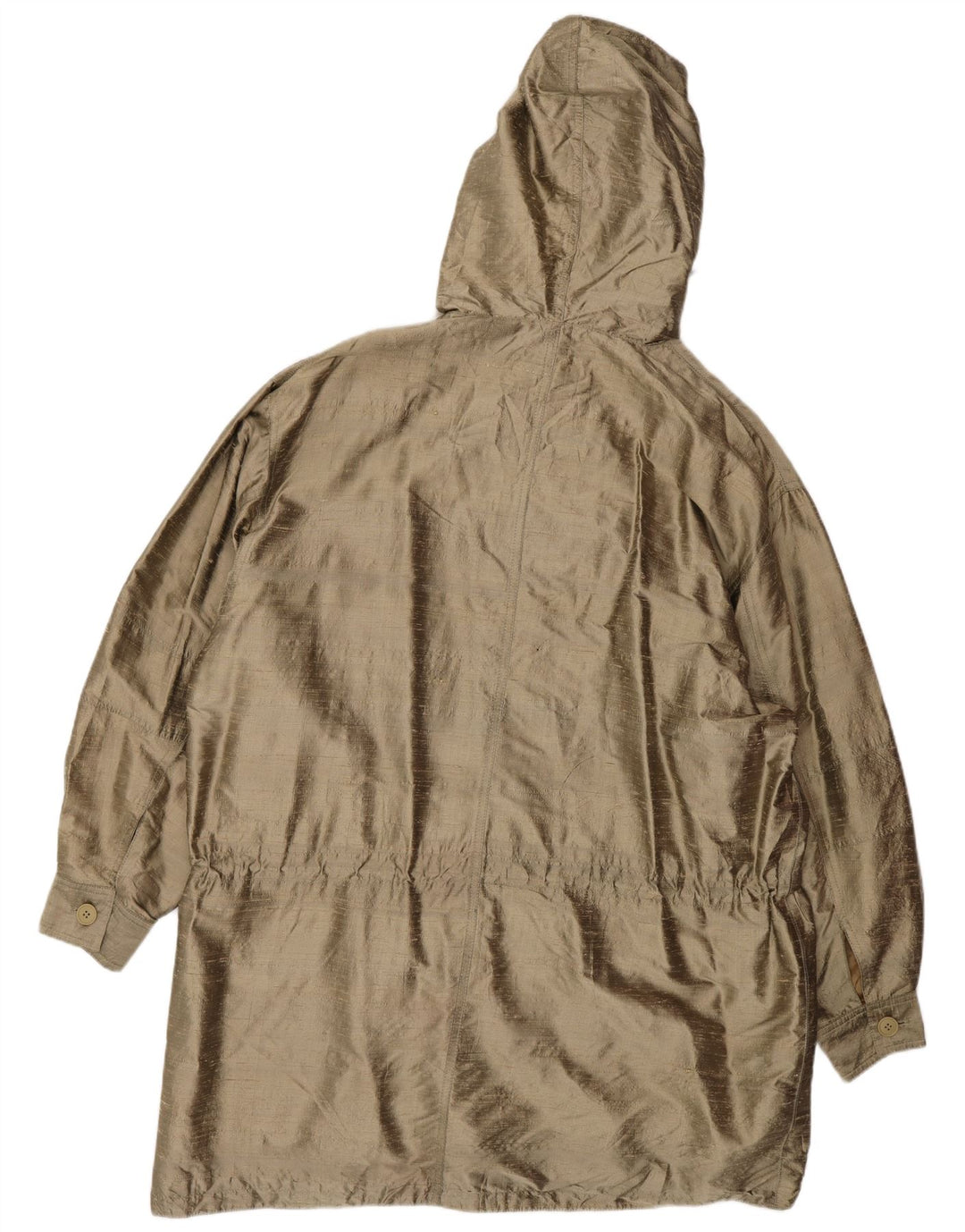 OLIVER BY VALENTINO Damen Übergroßer Kapuzenmantel IT 44 Mittelbeige