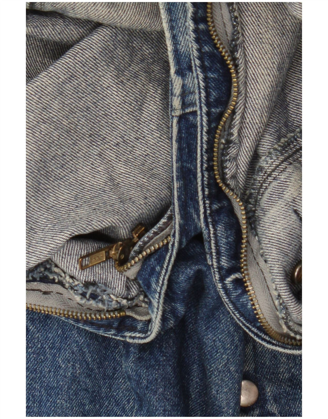 Vintage Herren Jeansweste UK 42 XL Blau