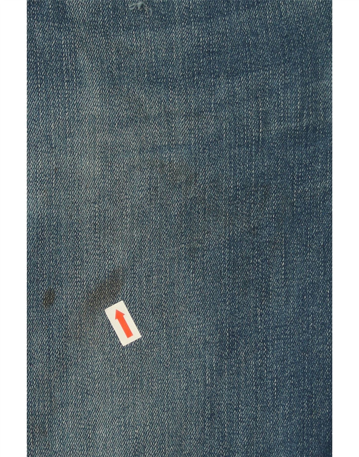 LEE Mens Daren Zip Fly Slim Jeans W33 L34 Blue Cotton Vintage Lee and Second-Hand Lee from Messina Hembry 