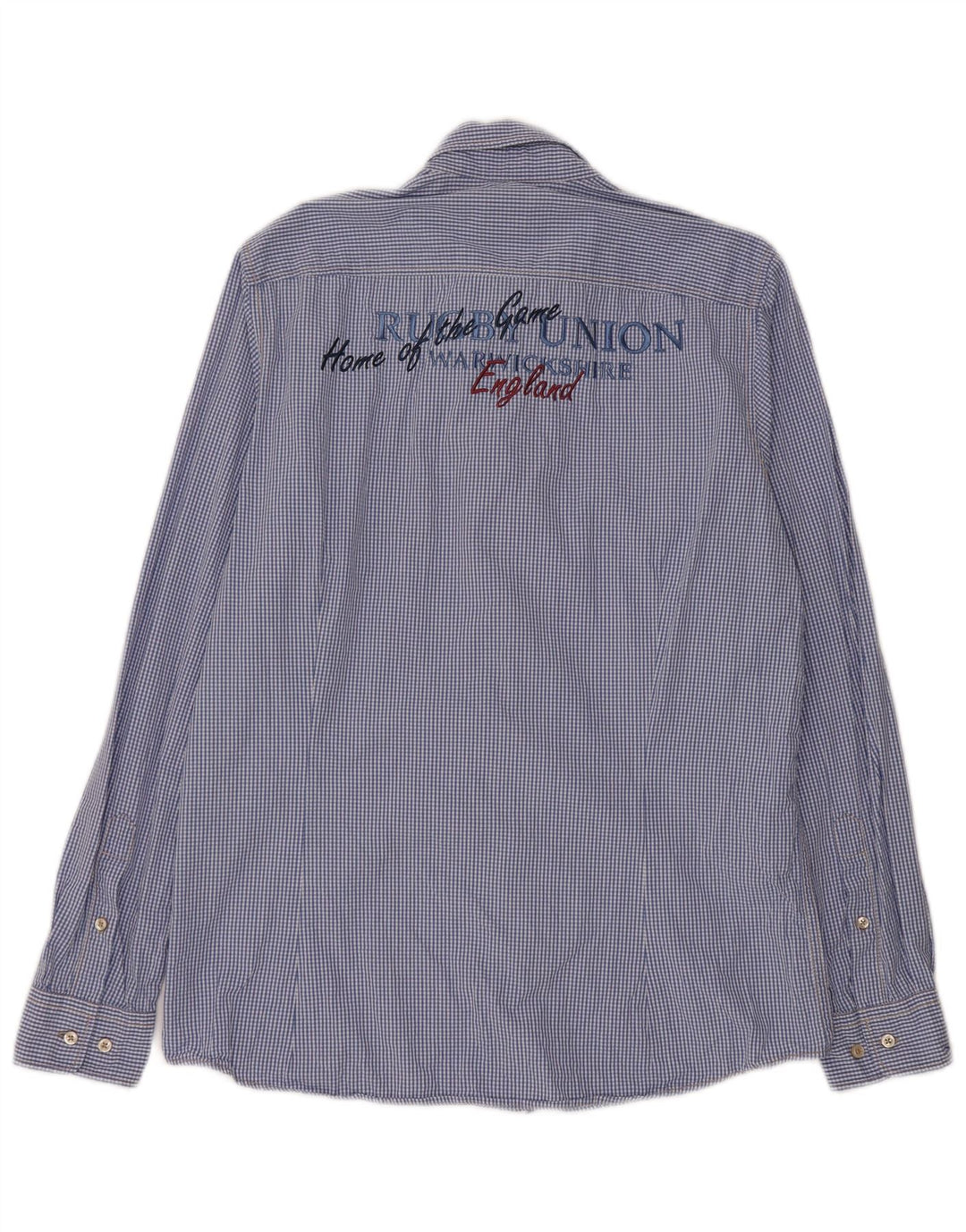 Pierre Cardin Herren Grafikhemd Mittelblau Gingham