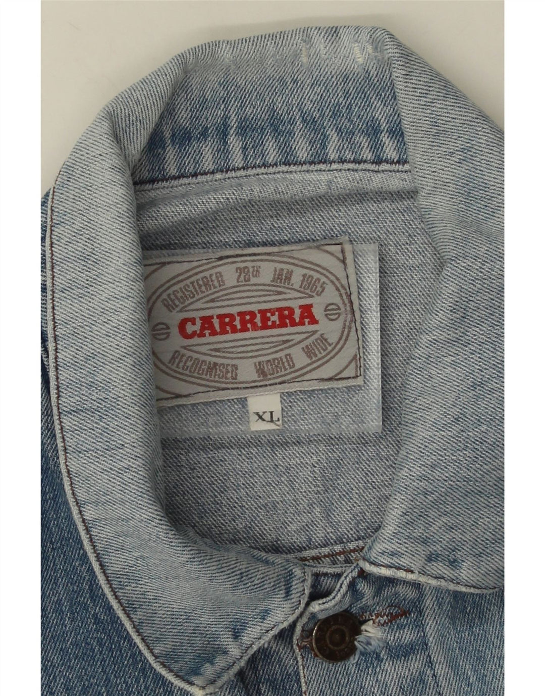 Carrera Damen Jeansjacke UK 42 XL Blau