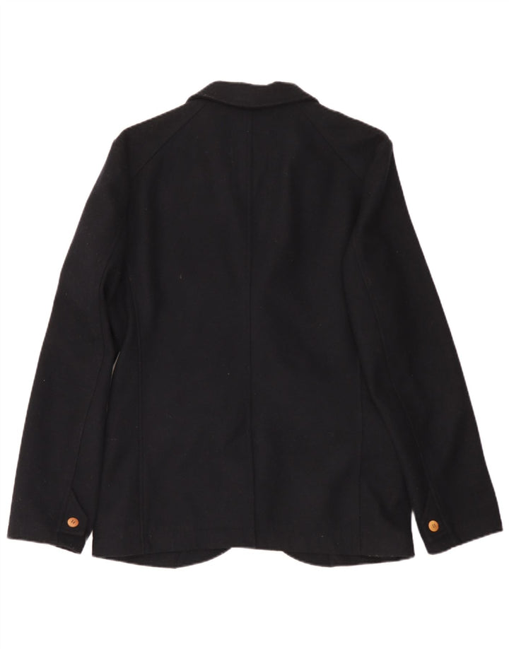 EDC Herren-Blazer mit 2 Knöpfen, Gr. 40, Größe L, Schwarz, Polyester