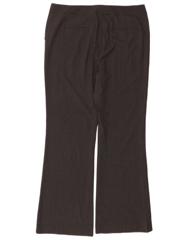 Calvin Klein Damen Bootcut-Anzughose US 16 XL W38 L32 Graues Polyester