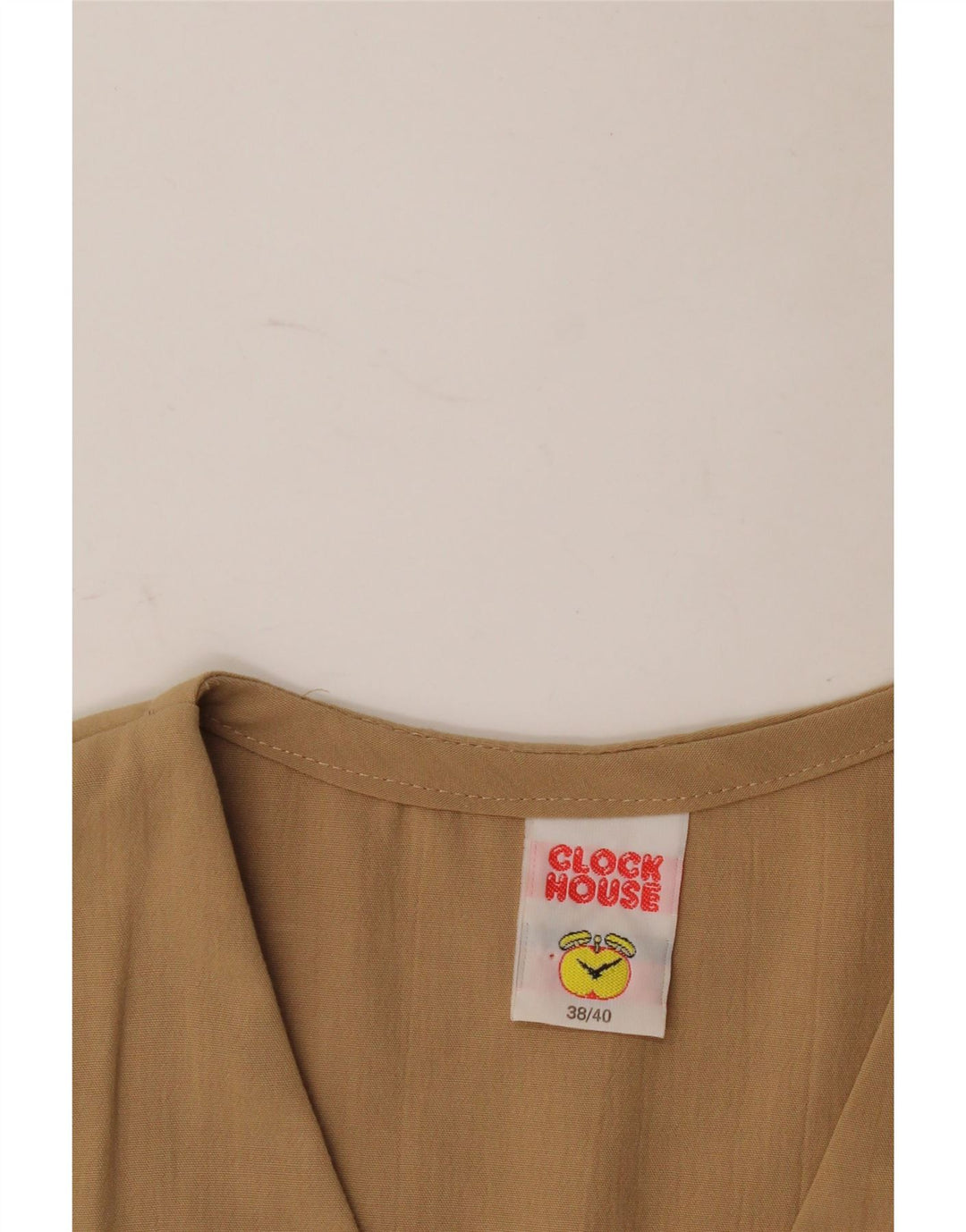CLOCK HOUSE A-Linien-Kleid für Damen, EU 38/40, mittelbeigefarbenes Polyester
