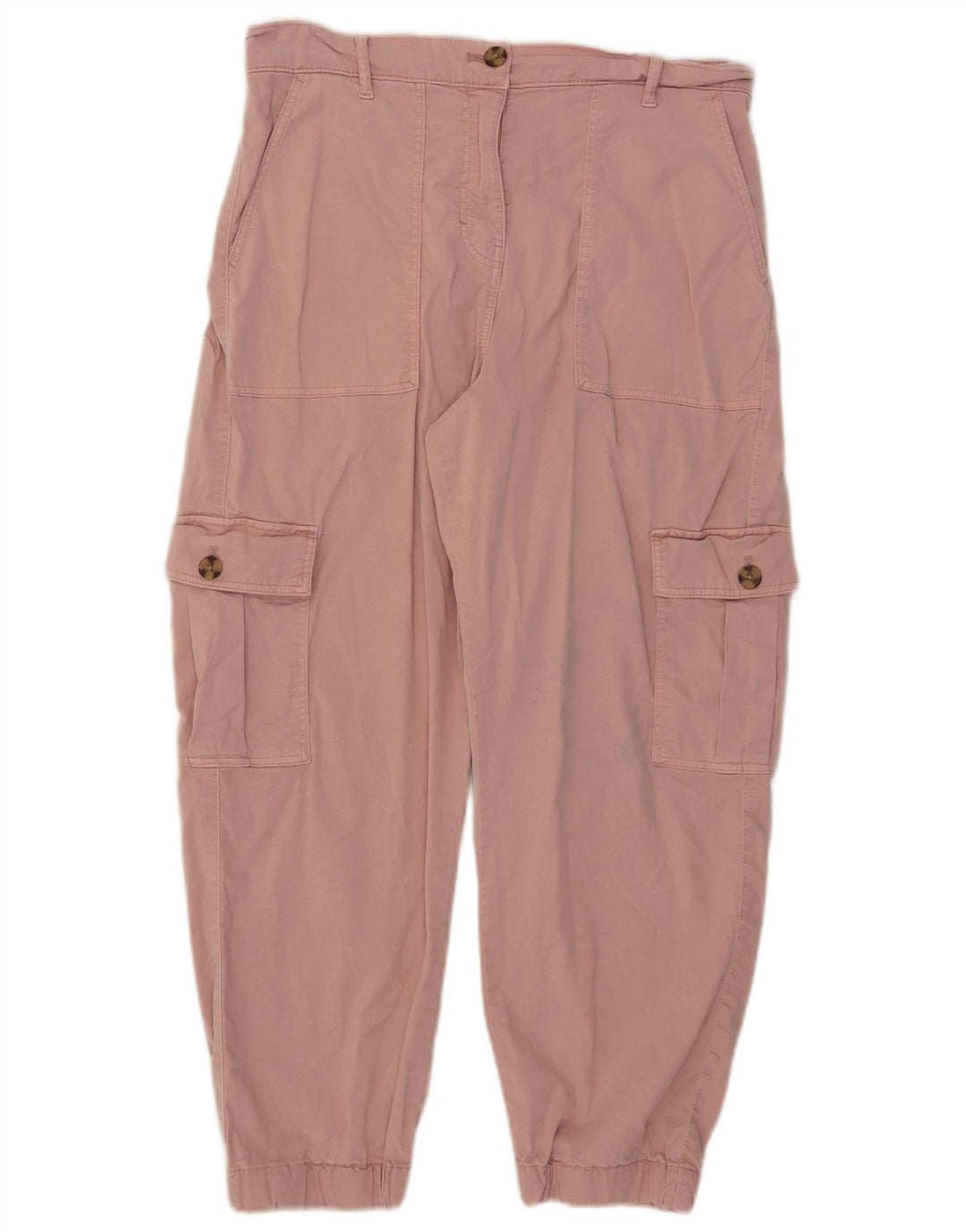 Marks & Spencer Herren-Jogger-Cargohose UK 12 M W32 L24 Pink