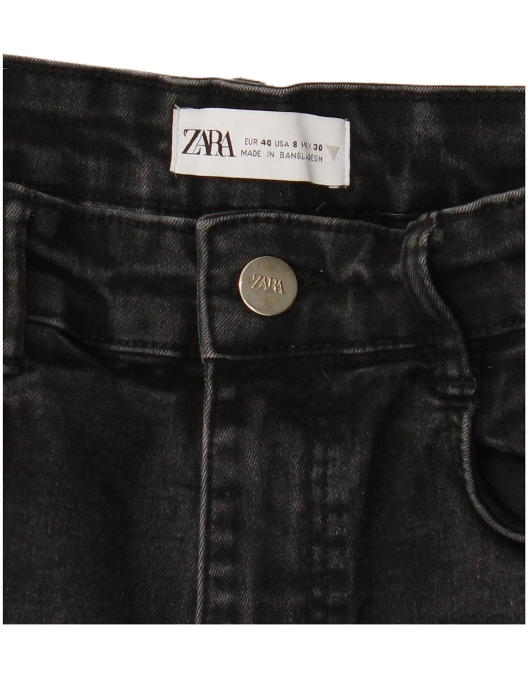 Zara Damen Skinny Jeans EU 40 Medium W30 L27 Grau