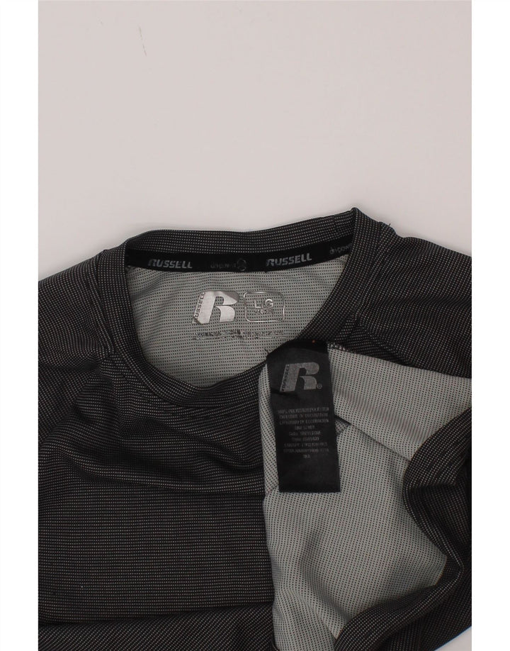 Russell Athletic T-Shirt für Jungen, 10–11 Jahre, Größe L, Grau, Polyester