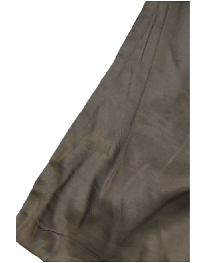 BURTON Maßgeschneiderte 2-Knopf-Blazerjacke für Herren, UK 38, mittelgrüne Schurwolle