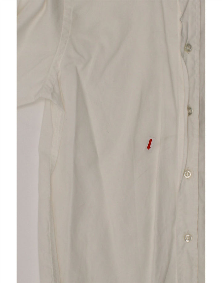 FRED PERRY Boys Shirt 7-8 Years White Cotton Vintage Fred Perry and Second-Hand Fred Perry from Messina Hembry 