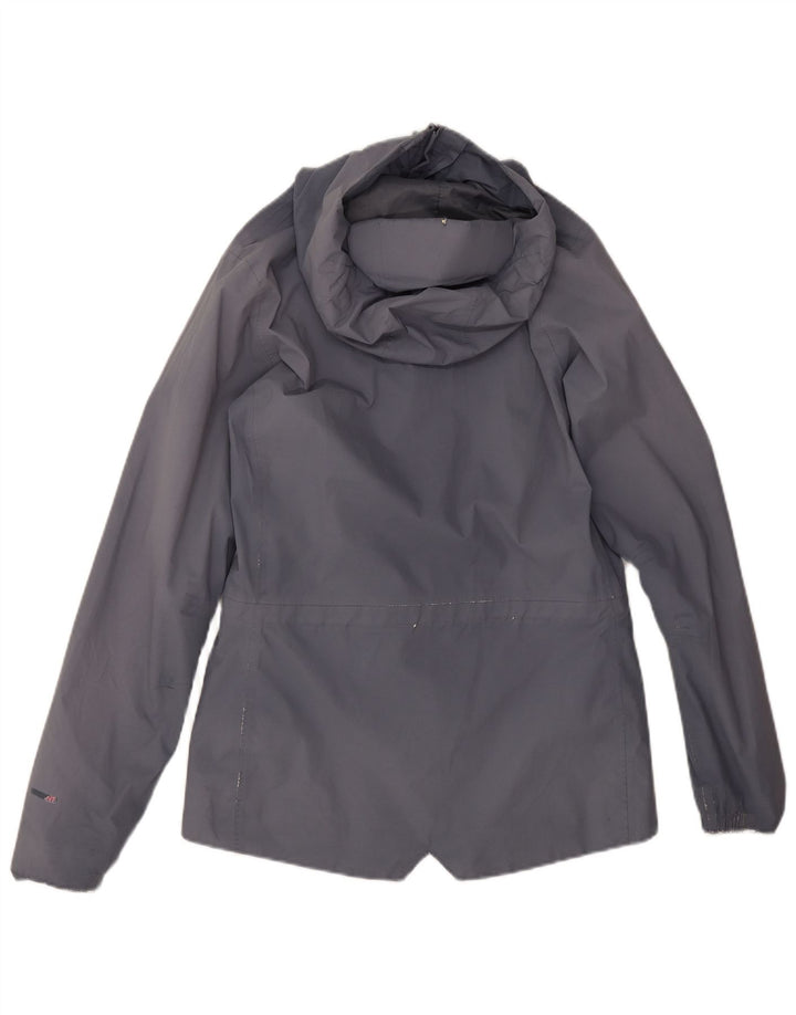 The North Face Damen-Regenjacke mit Kapuze, UK 6, XS, Grau, Polyester