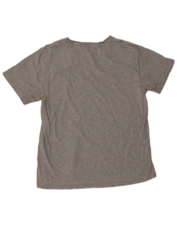 Levi's Damen Grafik-T-Shirt-Oberteil UK 16 Large Grau