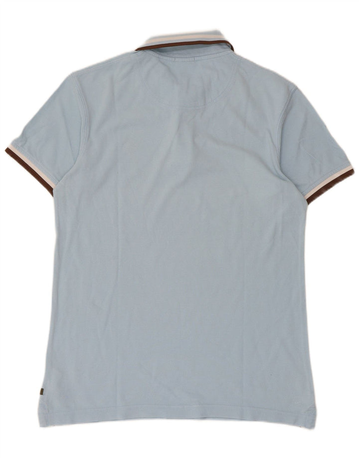Timberland Herren Earthkeepers Regular Fit Poloshirt Mittelblau gestreift