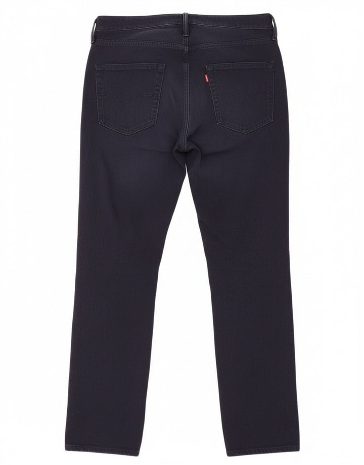 Levi's Damen Slim Jeans W32 L31 Marineblaue Baumwolle