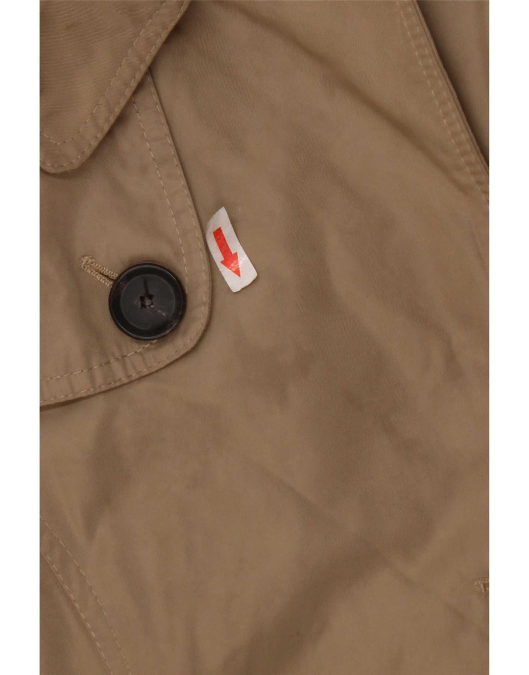 Zara Damen Trenchcoat UK 14 Medium Beige Polyester